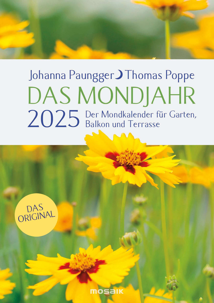 Das Mondjahr 2025 - Garten-Spiralkalender | Mondversand