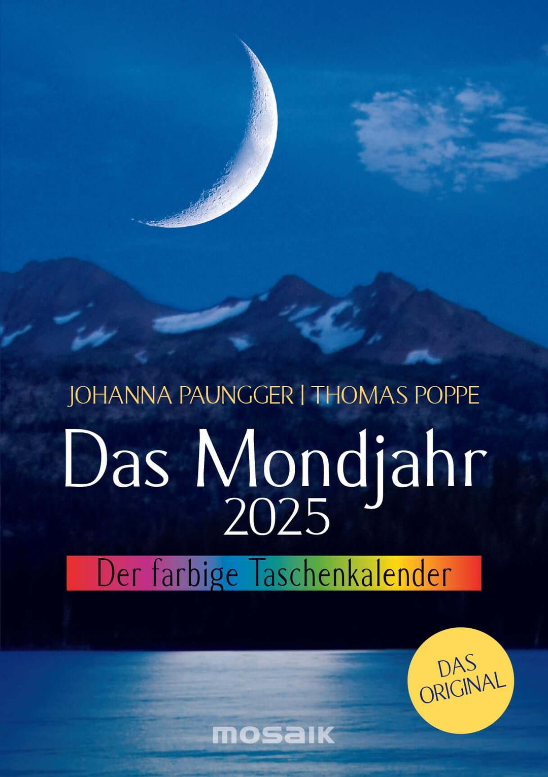 Das Mondjahr 2025 - Der farbige Taschenkalender | Mondversand