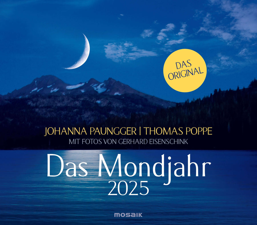 Das Mondjahr 2025 - Wandkalender | Mondversand