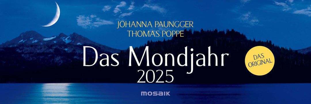 Das Mondjahr 2025 - Wochenkalender | Mondversand